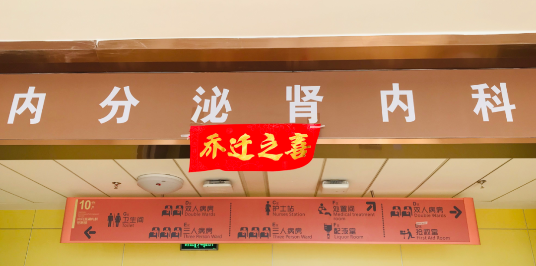 內(nèi)分泌腎內(nèi)科搬遷至醫(yī)院新大樓十層，全新的環(huán)境不一樣的就醫(yī)體驗！
